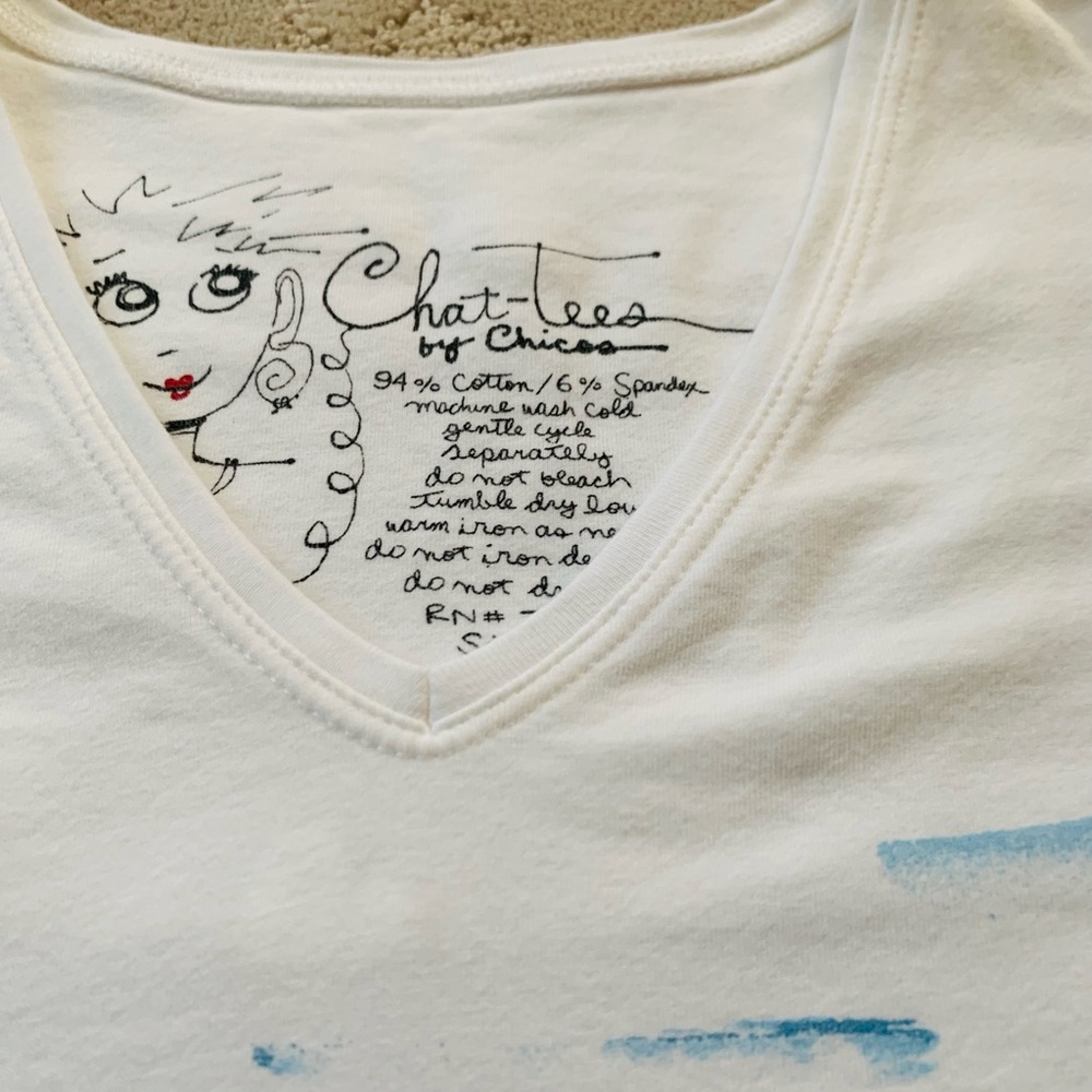 Chico’s Beach’n Chat-Tee - Picture 6 of 7